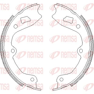 Bromsbackar, Hanbroms