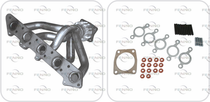 Grenrör, avgassystem